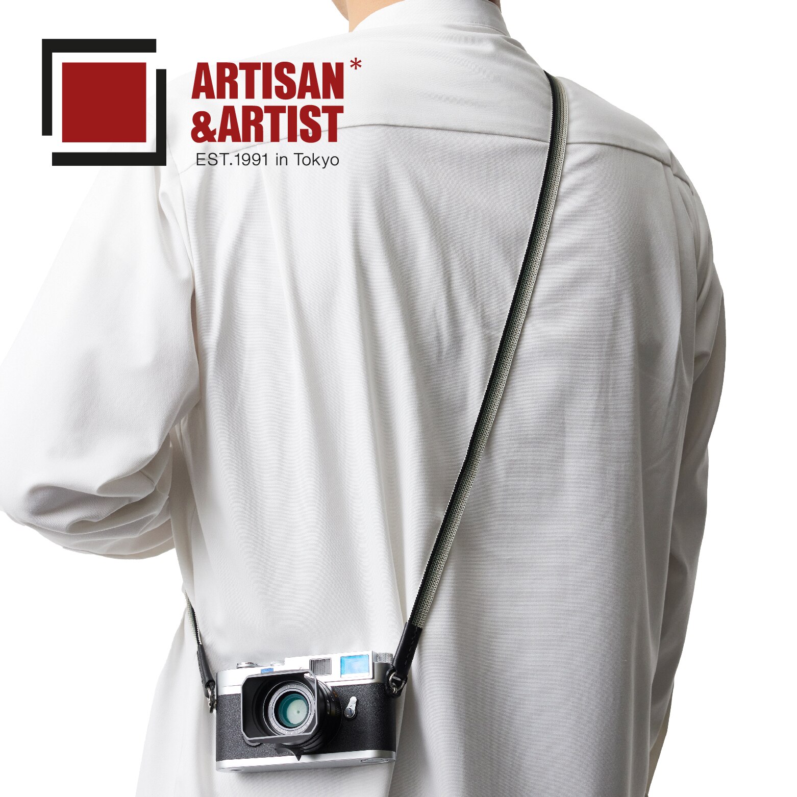 ARTISAN & ARTIST ACAM-322A 綾竹編織絲綢相機背帶(1170mm)